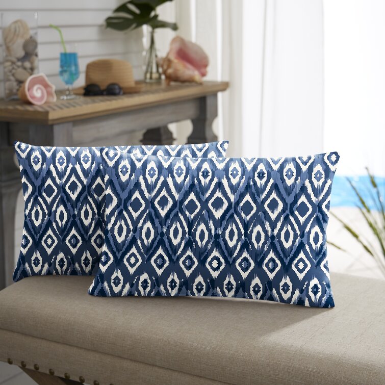 Ikat outdoor outlet pillows